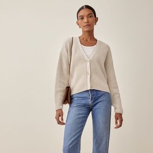 Reformation Cotton Cardigan